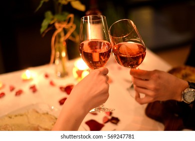 Romantic dinner  - Shutterstock ID 569247781