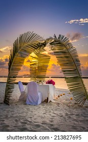 Romantic Dinner At The Beach