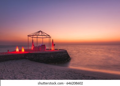 Romantic Dinner On The Beach