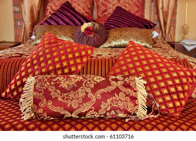 Romantic Red Bedroom Images Stock Photos Vectors