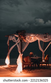 Romantic oceanside restaurant for a sunset date on Koh Samui - Shutterstock ID 2212136325