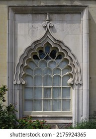 Romantic Oriental Foiled Window In A Historic Building Of The Royal Pavilion Complex.
Brighton. United Kingdom.