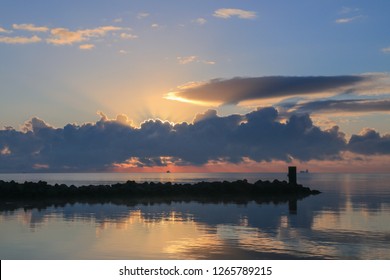 Romantic Seascape - Burial At Sea