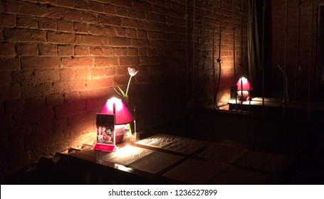 Romantic setting for two