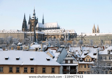 Similar – Prague at winter time