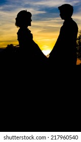 Romantic sunset
