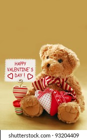 Romantic Teddy Bear With 