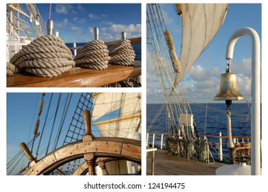 Romantic Travel, Sailing Frigate, Tall ships