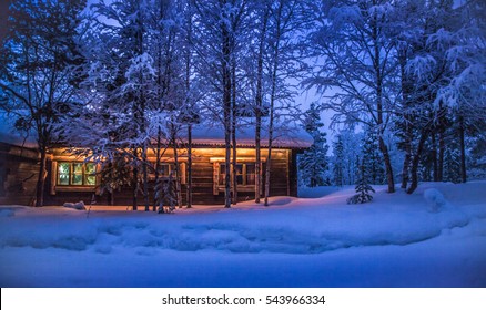 Cottage Snow Woods Images Stock Photos Vectors Shutterstock