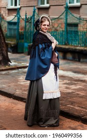 Romantic Woman Victorian Retro Style