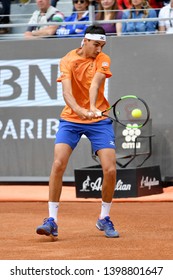 Rome 11-19/05/2019 Internazionali BNL D'Italia; Sonego Lorenzo (ITA) In Action At The Foro Italico.