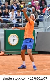 Rome 11-19/05/2019 Internazionali BNL D'Italia; Sonego Lorenzo (ITA) In Action At The Foro Italico.