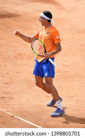 Rome 11-19/05/2019 Internazionali BNL D'Italia; Sonego Lorenzo (ITA) In Action At The Foro Italico.