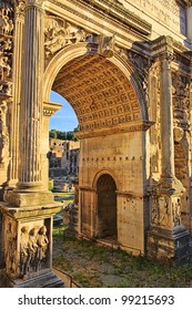 Rome Arch Of Septimius Severus