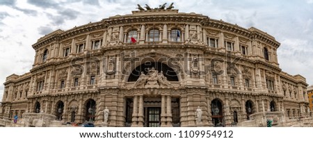 Rome corte di cassazione palace high justice in Italy