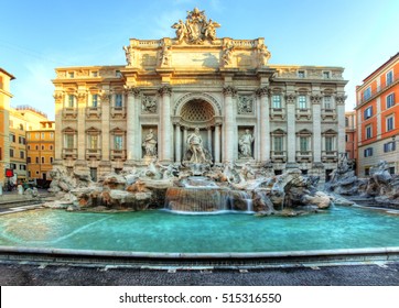 Rome, Fountain di Trevi, Italy