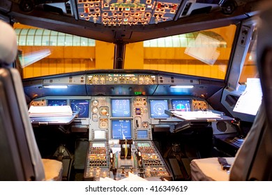 Airbus A320 Interior High Res Stock Images Shutterstock