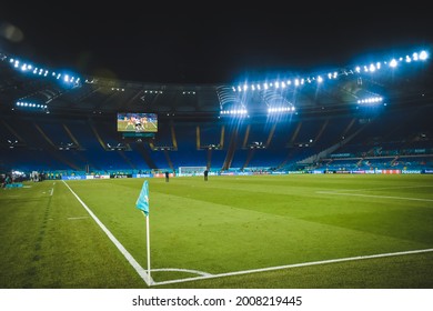 ROME, Italy - JULY 3, 2021: European Football Championship UEFA EURO 2020. Stadium Stadio Olimpico General View During The Football Match Between Team Of The England Vs Ukraine, Italy