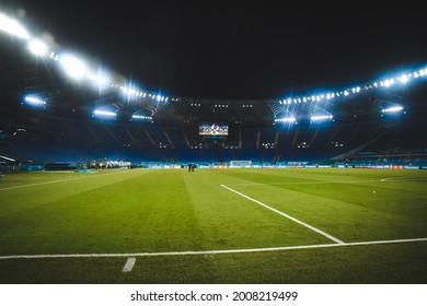 ROME, Italy - JULY 3, 2021: European Football Championship UEFA EURO 2020. Stadium Stadio Olimpico General View During The Football Match Between Team Of The England Vs Ukraine, Italy