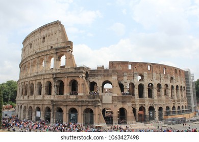 Rome, Italy / June 14th, 2015: Colosseum at Rome - Shutterstock ID 1063427498