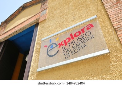 ROME ITALY - JUNE 15, 2019: Childrens Museum Rome Italy