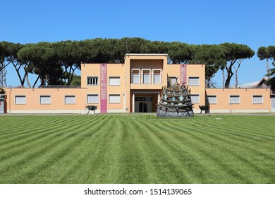 Rome, Italy - June 18 2016: The Cinecittà Studios In Rome.