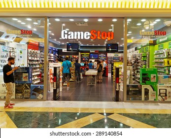 the video game store