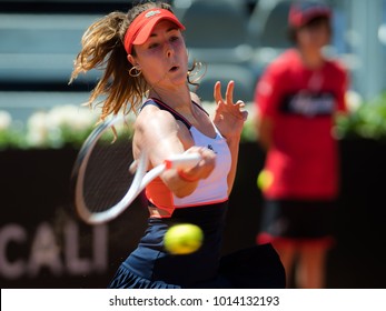 ROME, ITALY - MAY 17 : Alize Cornet At The 2017 Internazionali BNL D'Italia WTA Premier 5 Tennis Tournament