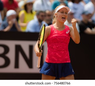 ROME, ITALY - MAY 18 : Daria Gavrilova At The 2017 Internazionali BNL D'Italia WTA Premier 5 Tennis Tournament