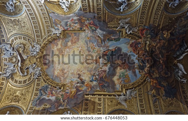 Rome Italy May 27 2017 Baroque Stock Photo Edit Now 676448053