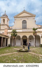 ROME. ITALY - NOV 14, 2015: Basilica Of San Clemente, XII Century