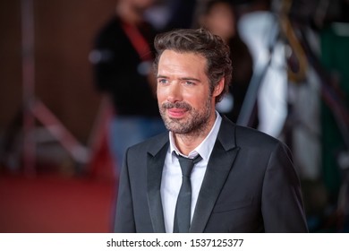 Rome, Italy - October 20, 2019: Director Nicolas Bedos Attends The 