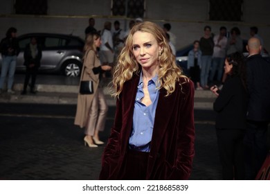 Rome, Italy - October 23, 2022: Yvonne Sciò Attends The Red Carpet For 