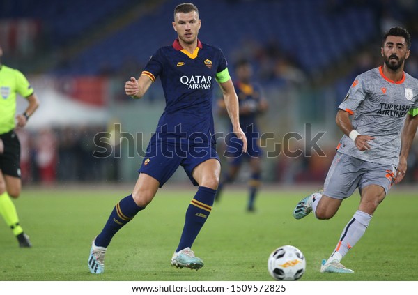 Rome Italy September 192019edin Dzeko Roma Stock Photo Edit Now 1509572825