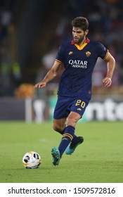 Rome, Italy - September 19,2019:Federico Fazio (AS ROMA) in action during the UEFA EUROPA LEAGUE, group J, soccer match  AS Roma and Istanbul Basaksehir , at Olimpico Stadium in Rome.