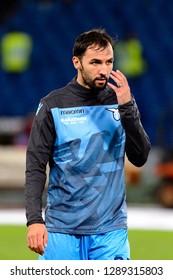 ROME - OCT 29, 2018: Milan Badelj 25 Close Up. SS Lazio - FC Internazionale Milano. Serie A TIM. Stadio Olimpico.