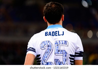 ROME - OCT 29, 2018: Milan Badelj 25. SS Lazio - FC Internazionale Milano. Serie A TIM. Stadio Olimpico.