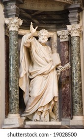 Rome - St. Peter Statue In Lateran Basilica