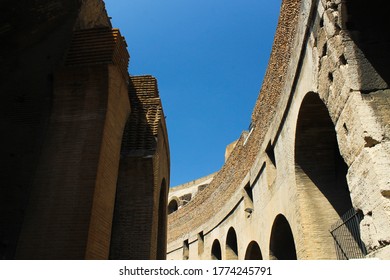 Rome/Rome Province/Italy - 7/23/2017: Rome Coliseum Inside.