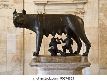 Romulus And Remus Rome Symbol