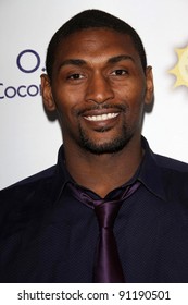 Ron Artest At An Evening With Leona Lewis And Friends Benefiting Hopefield Animal Sanctuary, Private Location, Beverly Hills, CA 11-19-11