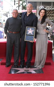 Ron Meyer, Vin Diesel And Michelle Rodriguez At The Vin Diesel Star On The Hollywood Walk Of Fame Ceremony, Hollywood, CA 08-26-13