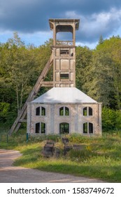 Ronchamp, France - 10 11 2019: Well St. Mary