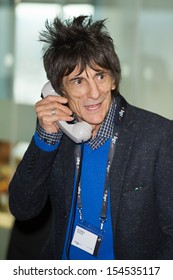 Ronnie Wood At The BGC Charity Day 2013, Canary Wharf London. 11/09/2013