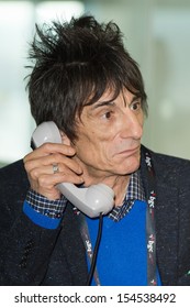 Ronnie Wood At The BGC Charity Day 2013, Canary Wharf London. 11/09/2013