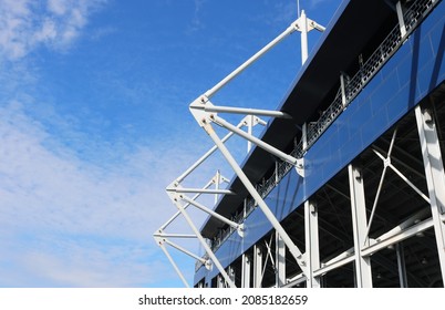 Roof Cantilever Steel Structure Pin Connection Joint.