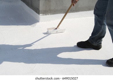 Roof Coating Broom