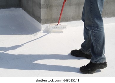 Roof Coating Broom