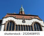 Roof of the county hall in Debrecen city, Hunary