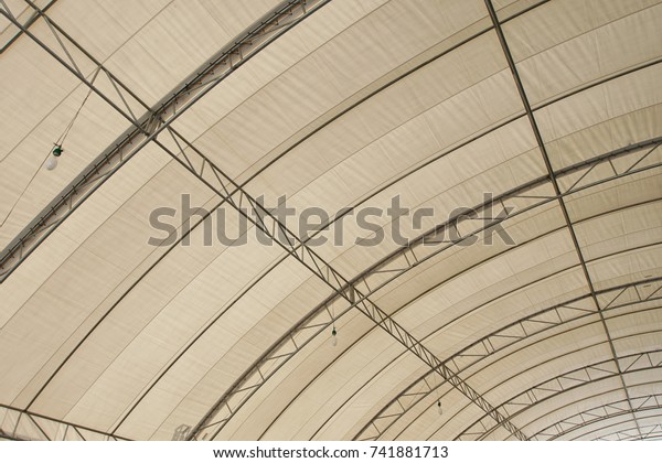 Roof Dome Construction Canvas Metal Sheet Stock Photo Edit Now